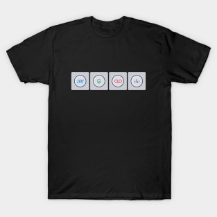 Synthesizer Modes Buttons T-Shirt